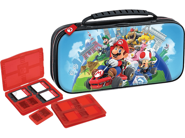 Ardistel MarioKart NNS50GR Para Nintendo Switch Switch OLED y Switch Lite Multicolor + 4 estuches