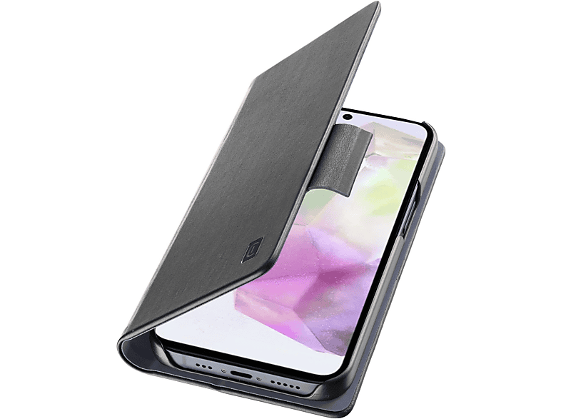 CellularLine BOOK AGENDA Para Samsung Galaxy A36/A56 Imitación piel Gris