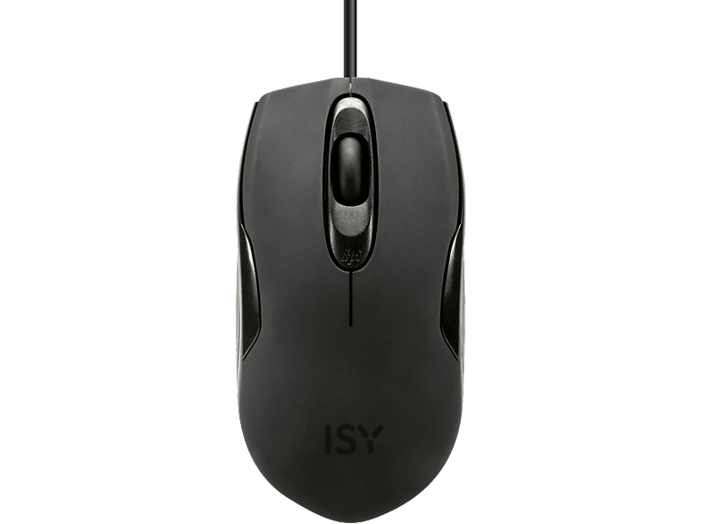 ISY ICM-3000-1 Cable 1600 dpi 4 Botones Óptico por diodos Láser Negro
