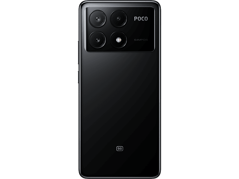 Poco X6 Pro Negro 256GB 8GB RAM 6.67 AMOLED 1,5K Dimensity 8300-Ultra 5000 mAh Xiaomi HyperOS Android,