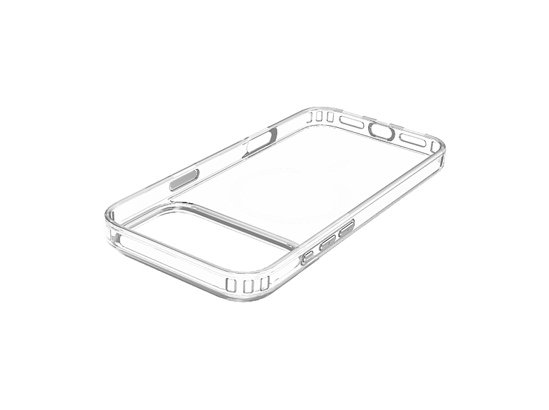 ISY ISC-1132 Compatible con iPhone 17 Pro Max Compatibilidad MagSafe Carga Inalámbrica Resistente a Golpes y al Agua Transparente