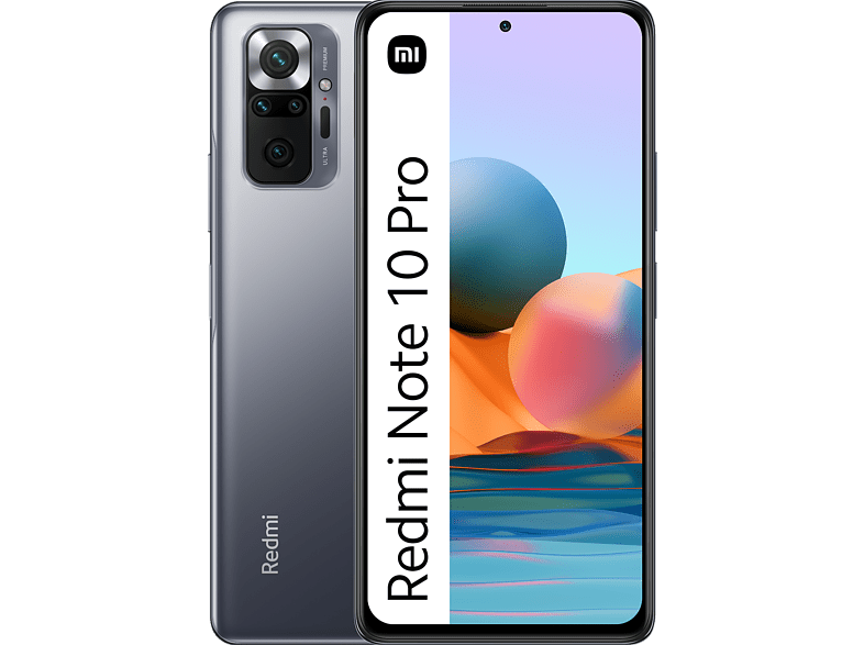 Xiaomi Redmi Note 10 Pro Gris Onix 256 GB 8 GB RAM 6.67  Full HD+ Snapdragon 732G 5020 mAh Android