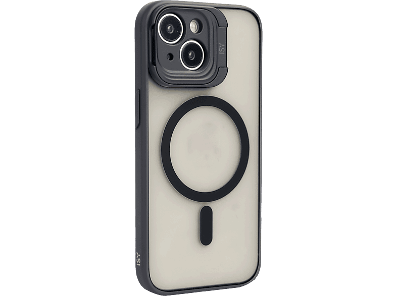 ISY ISC 2439 Para Apple iPhone 15 Admite carga a través de MagSafe Smokey black