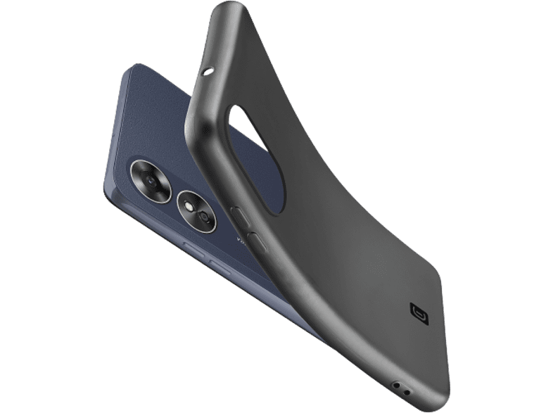 CellularLine Mood Para Oppo A17 Goma blanda Negro