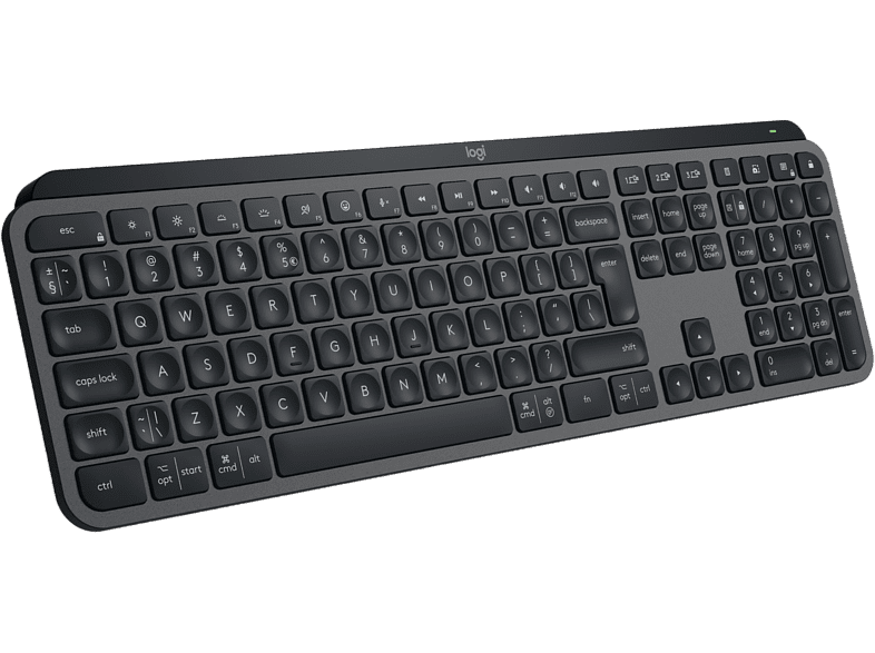 Logitech MX Keys S Bluetooth USB Teclas programables Retroiluminación Windows/Mac Negro