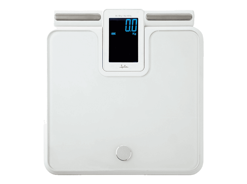Jata HBAS2501 Peso máx. 180 kg Pantalla LCD 8 Sensores Alta Precisión Memoria para 8 Personas Blanco