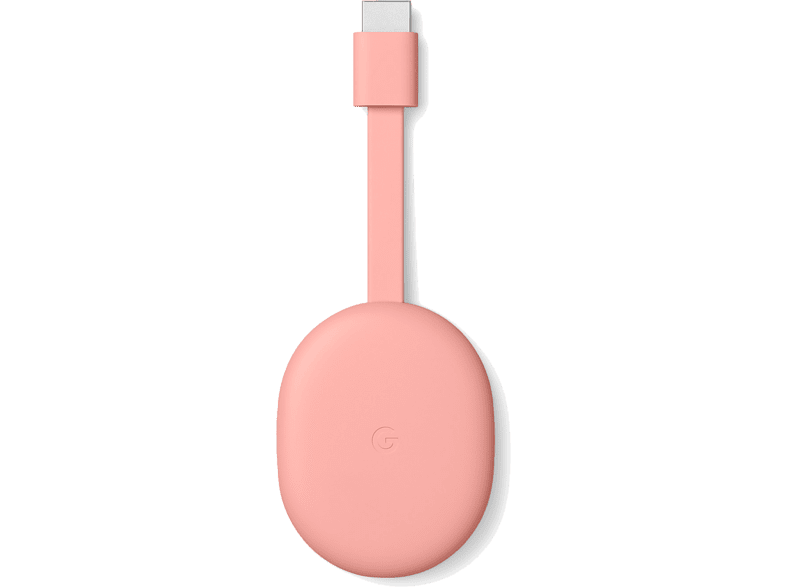 Google Chromecast con Google TV 4K Mando de control por voz Amanecer (Rojo)