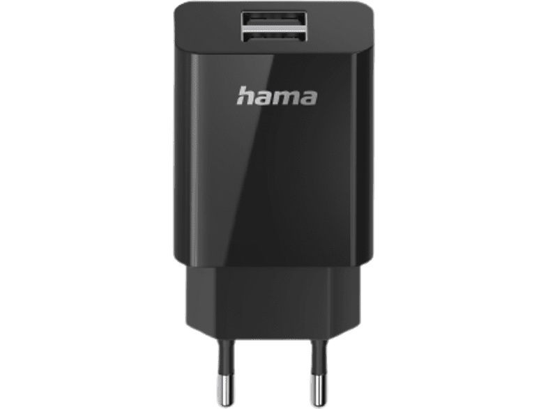 Hama Essential Line USB Doble 5 V / 10,5 W Negro
