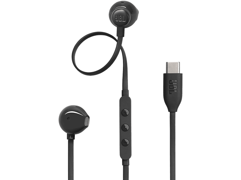 JBL Tune 305C Intraurales Bluetooth Con cable Micrófono Black