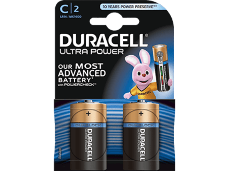 Duracell Ultra Power C 2 Ud