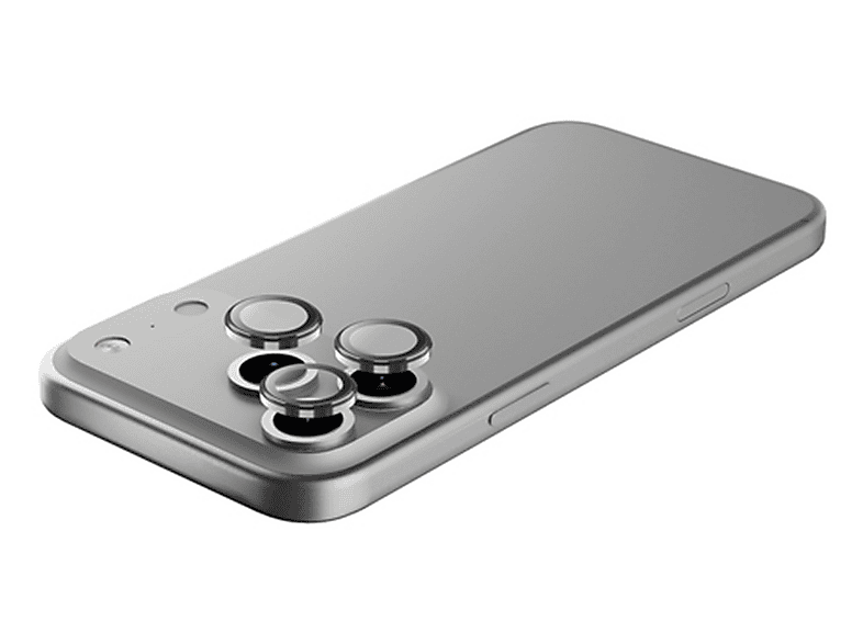 CellularLine CAMERA RING Para iPhone 17 Pro/ 17 Pro Max Contra arañazos y golpes Vidrio templado