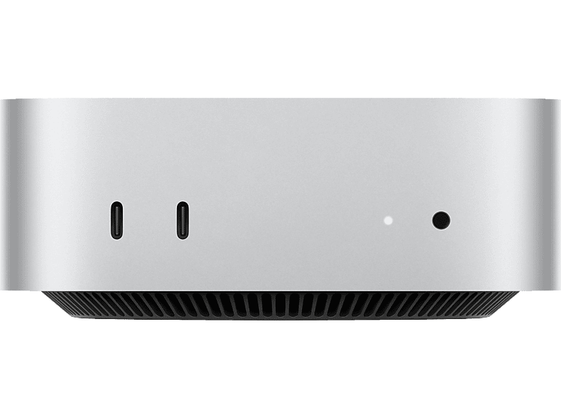 Apple Mac mini (2024) Chip M4 Pro CPU de 12 núcleos GPU de 16 núcleos 24GB de RAM 512GB de SSD Gigabit Ethernet Plata