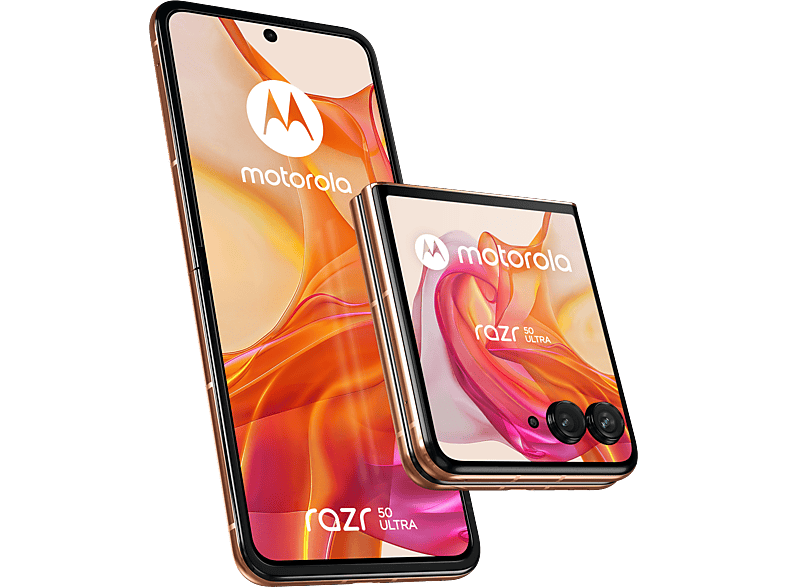 Motorola RAZR 50 ULTRA Peach Fuzz 512 GB 12 GB RAM 6.9 P-OLED FHD+ Snapdragon 8s Gen 3 4000 mAh Plegable Android
