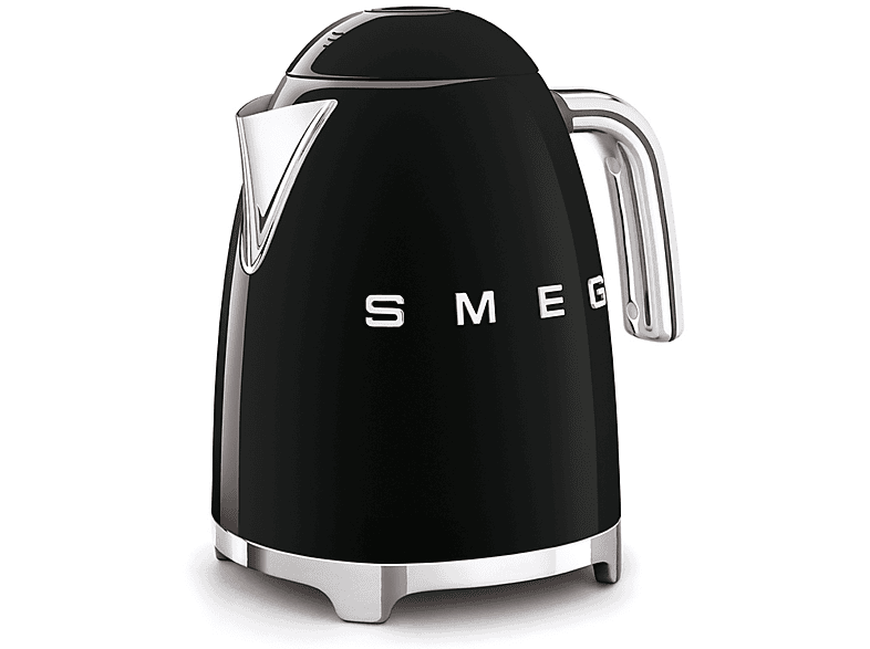 Smeg KLF03BLEU 1.7 l Retro 2400 W Con cable Acero inoxidable Rotación 360º Negro