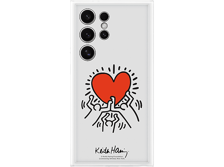 Samsung para Galaxy S24 Ultra Flipsuit Keith Harring Blanco
