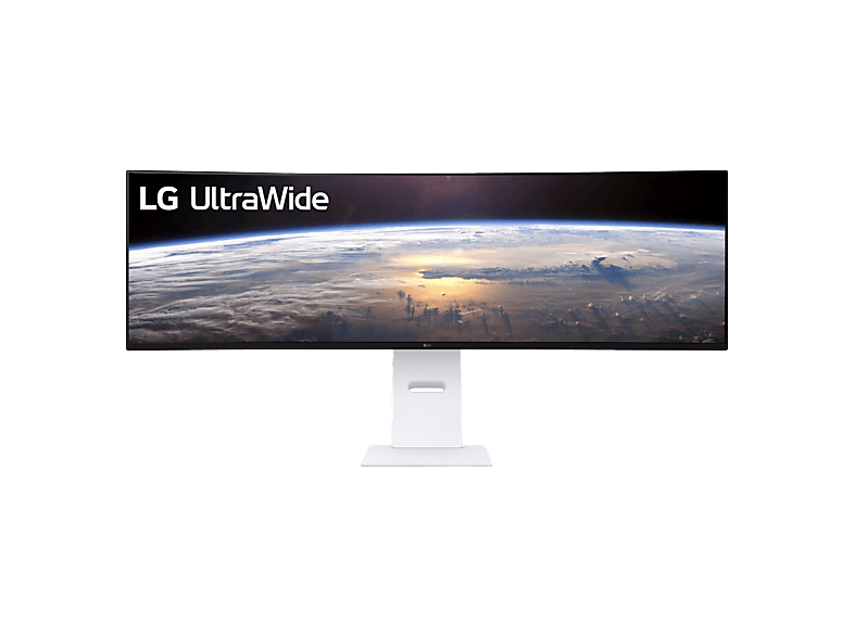 LG 49U950A-W 49 Full-HD 144 Hz 5 ms IPS curvo 3800R 2x HDMI Altavoces integrados Altura ajustable Blanco