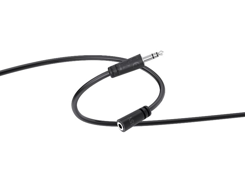 ISY IAU-1022 1.5m 3.5 mm jack - 3.5 mm out Negro