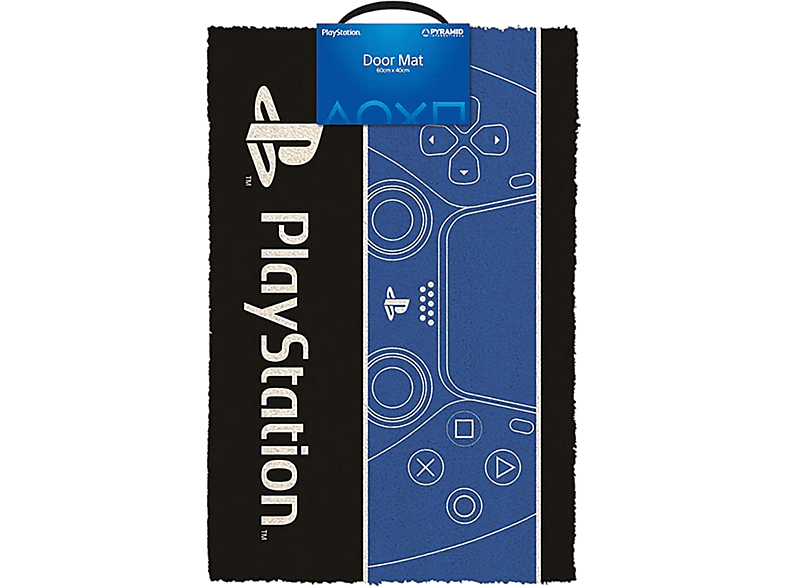 Sherwood Playstation 40x60 cm Fibra de coco Negro y Azul