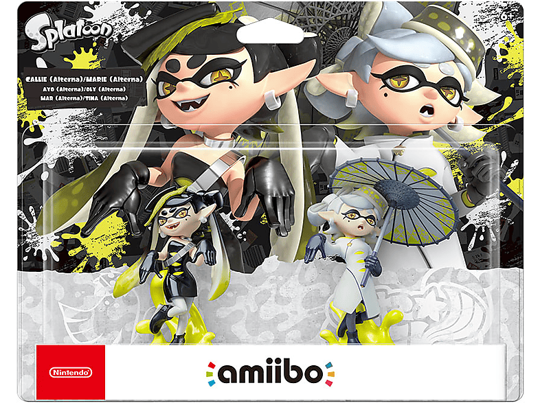 Nintendo Amiibo Pack Callie & Marie Coleccion Splatoon Plástico