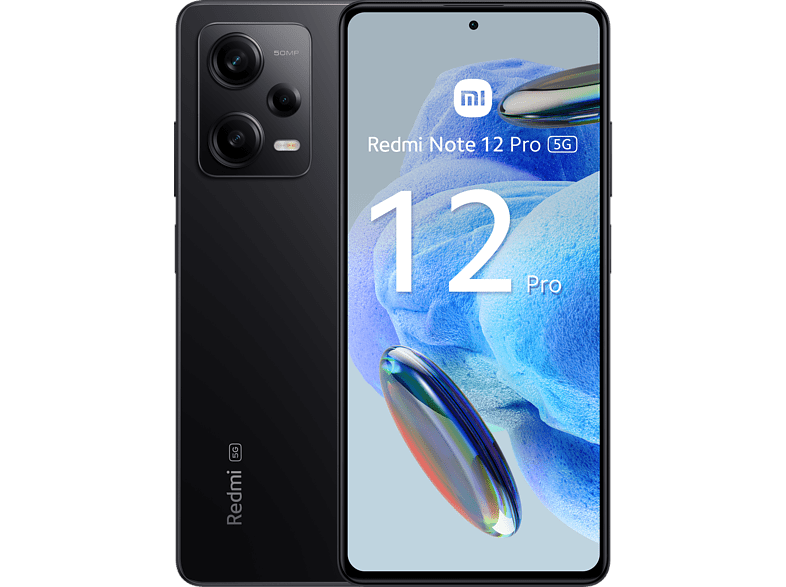 Xiaomi Redmi Note 12 Pro 5G Negro 128 GB 8 GB RAM 6.67 AMOLED FHD+ 120Hz MediaTek Dimensity 1080 2,6 Ghz 5000 mAh Android