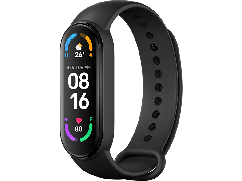Xiaomi Mi Smart Band 6 NFC 1.56 AMOLED Hasta 14 días Negro