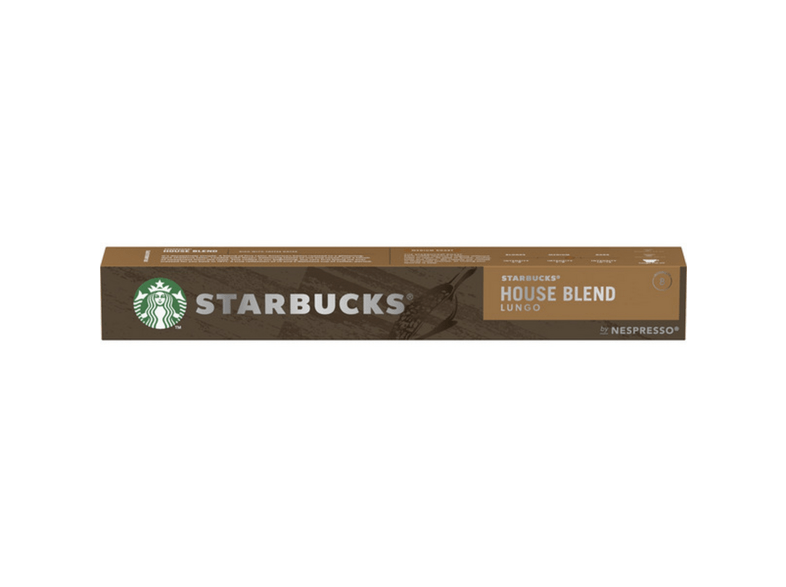 Starbucks House Blend Lungo 10 cápsulas Intensidad 8 Para Nespresso