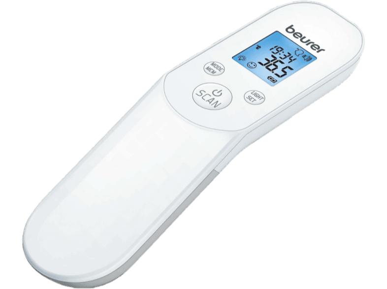 Beurer FT 85 Infrarrojos 60 memorias Pantalla LCD Blanco