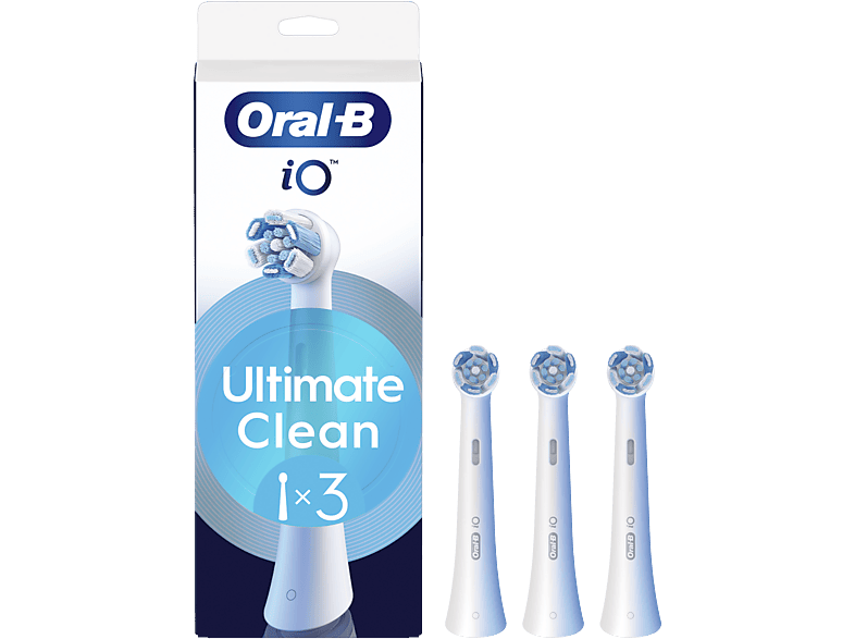 Oral-B iO Ultimate Clean Pack de 3 unidades Blanco