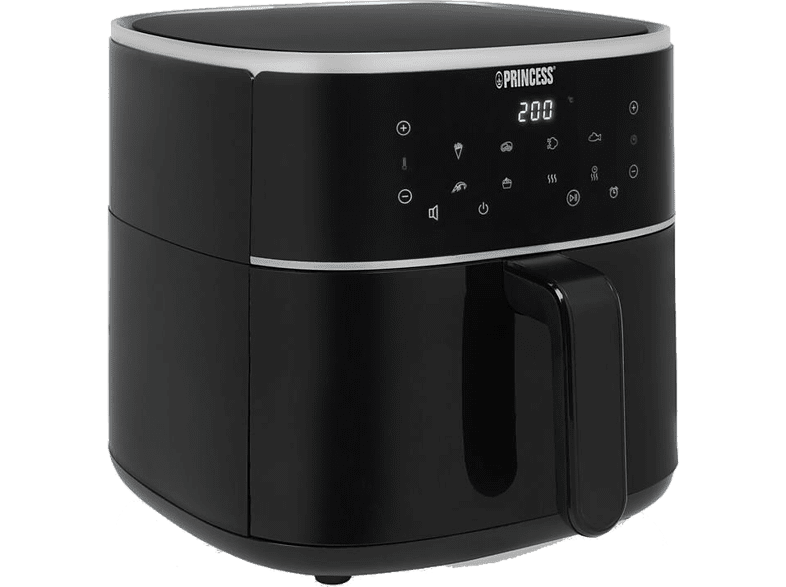 Princess 183036 Aerofryer 6 l 1500 W Pantalla LED táctil  6 programas preestablecidos Negro