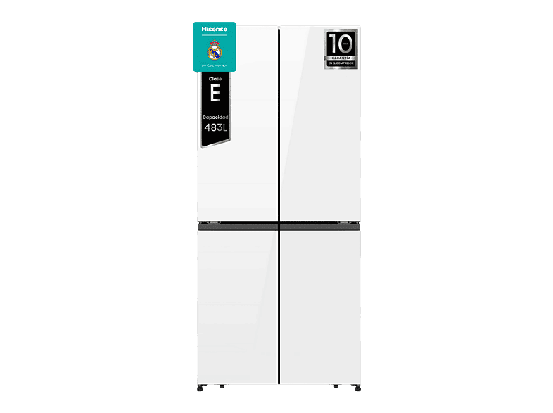 Hisense RQ5P470SETE Total No Frost 178.5 cm 483 l WiFi Inverter Cristal Blanco