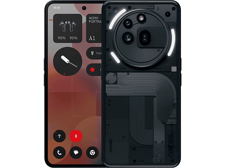 Nothing 3a Pro Negro 256 GB 12 GB 6.77 FHD+ AMOLED Qualcomm® Snapdragon 7s Gen 3 5000 mAh