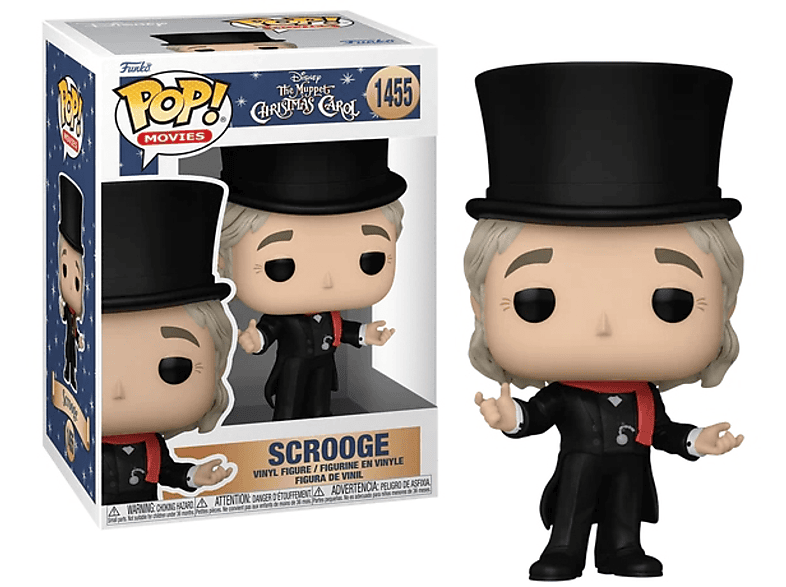 Movies: The Muppet Christmas Carol - Scrooge Vinilo 9 cm