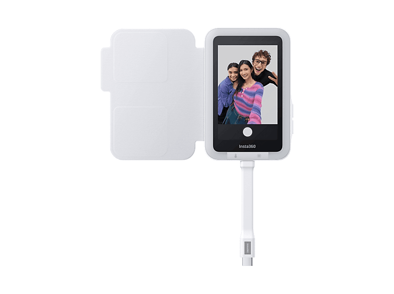 Insta360 CINSFAVN_2 Selfie Screen con Luz LED Blanco