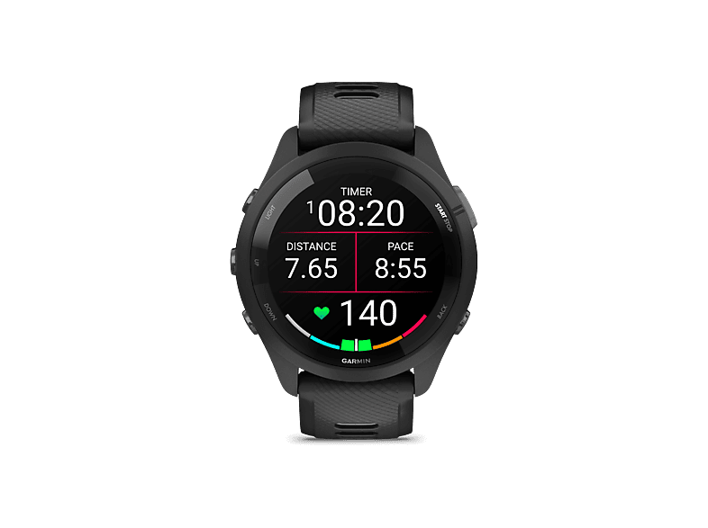 Garmin Forerunner 265 Negro/Gris 22mm Pantalla Táctil AMOLED 1.3 13 días Autonomía Morning Report 8GB