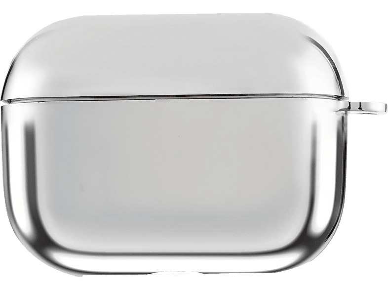 ISY IEC-2400-SL Airpods Pro Case Compatible con Appel AirPods Pro LED frontal visible Plata
