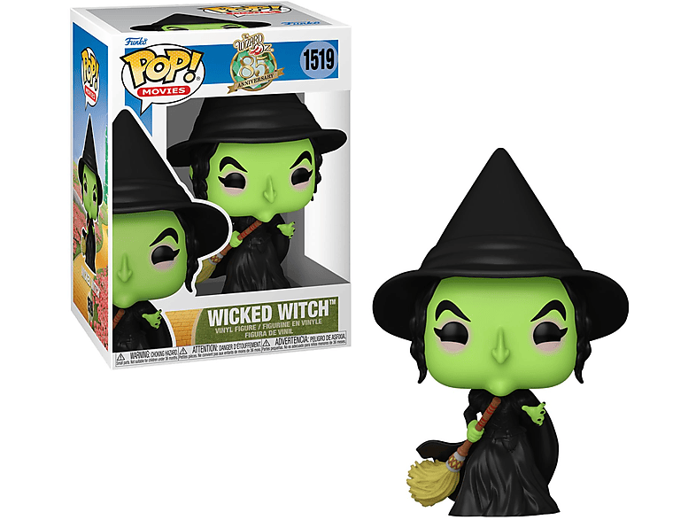 Movies: El Mago de Oz 85 Aniversario - Malvada Bruja del Oeste Vinilo 9 cm