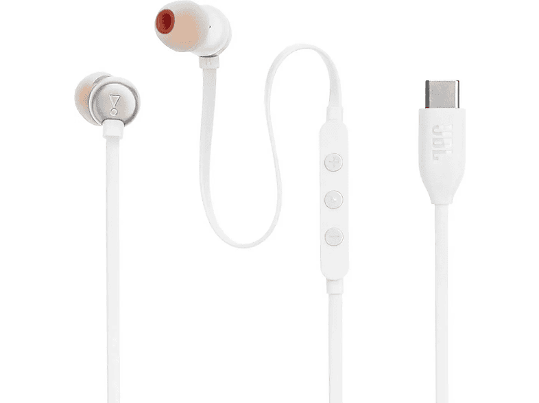 JBL TUNE 310C USB-C Intraurales Blanco