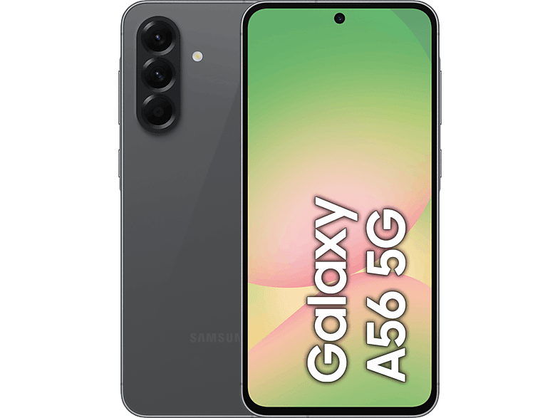 Samsung Galaxy A56 5G Negro 256 GB 8 GB RAM 6.7  FHD+ Super AMOLED Exynos 1580 5000 mAh Android 15