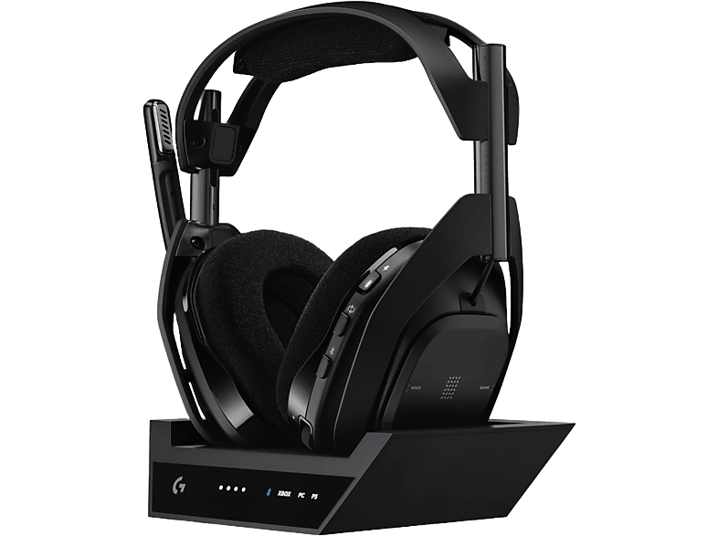 Logitech G ASTRO A50 X Estación base Multidispositivo HDMI 4K Lightspeed Micrófono PC/Mac/PS/Xbox Bluetooth Negro