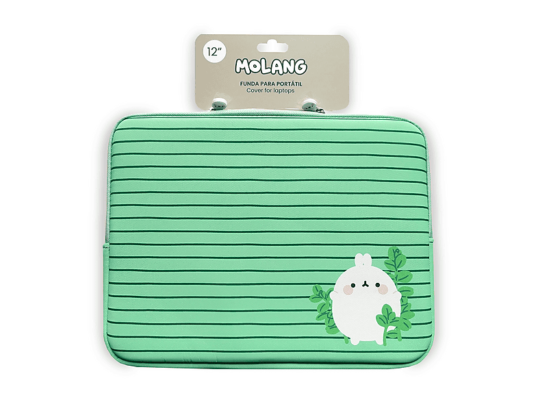 Wondee MOLAP003 Compatible con PC hasta 12 Resistente Cierre con Cremallera Verde