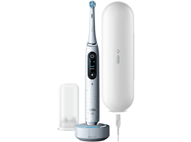 Oral-B iO 10 Con 1 Cabezal Y 1 Estuche De Viaje De Carga Diseñado Por Braun Blanco