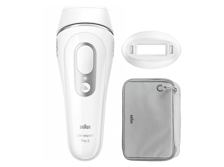 Braun Luz Pulsada Silk·expert Pro 3 PL3020 Depilación permanente 2 modos suavidad Tecnología Skin Protection Lite Blanco