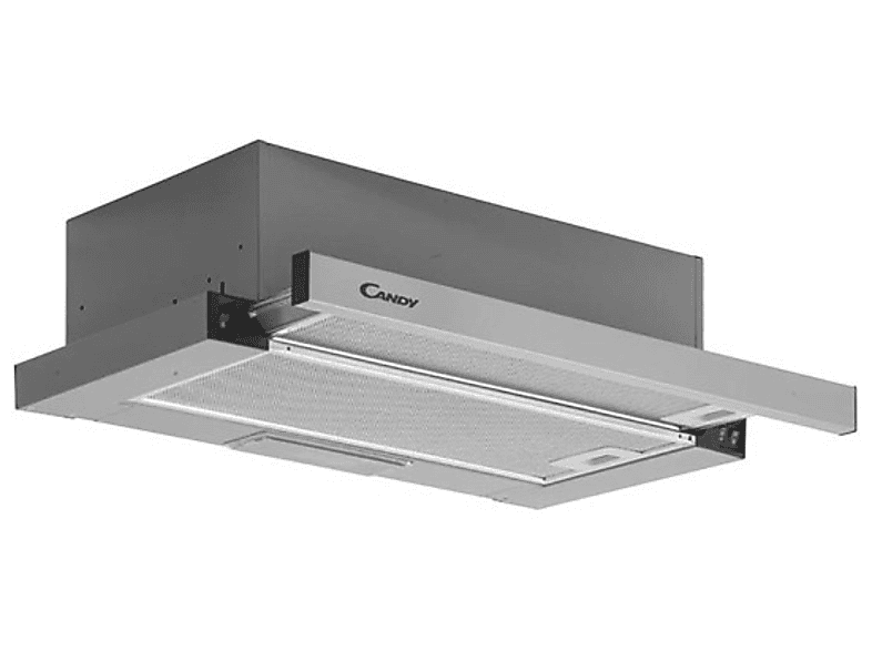 Candy CBT6130/3X Telescópica 2 velocidades 264 m3/h 60cm ancho Filtro carbono Inox