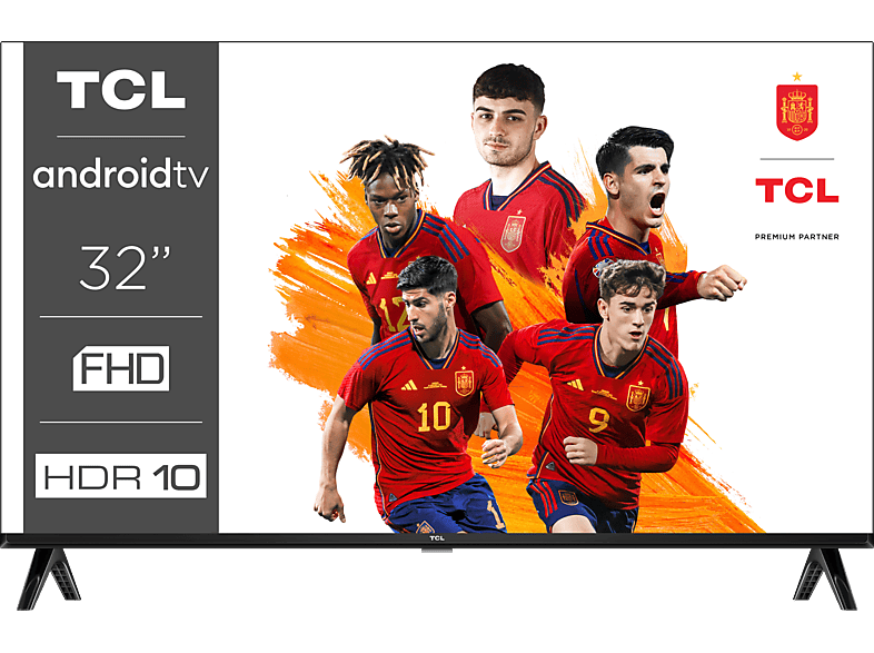 TCL 32S5400AF Full-HD HDR Smart TV Dolby Audio Plus Negro