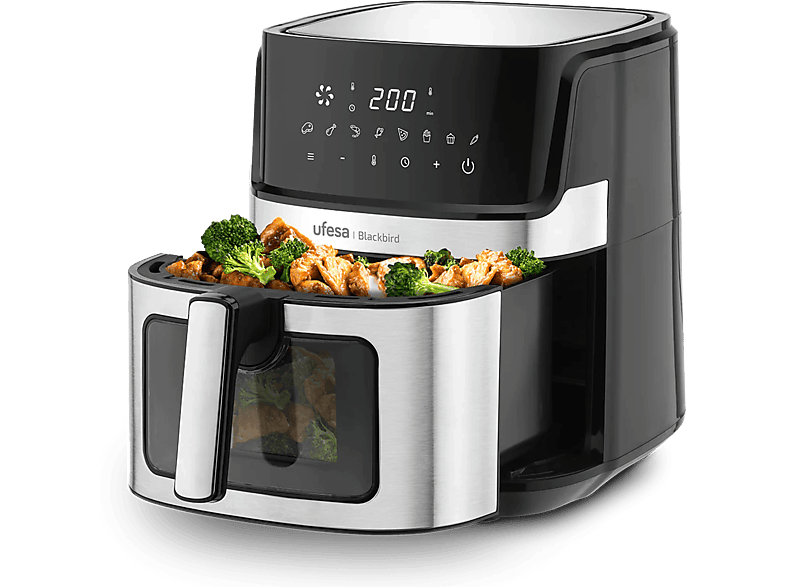 Ufesa Blackbird 1700 W 6.5 l 8 programas Temporizador 60min Inox