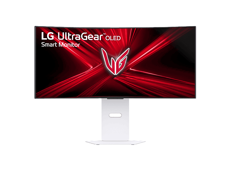 LG 34GX90SA-W 34 WQHD 4K 240 Hz 0.03 ms OLED curvo 800R AMD FreeSync™ USB-C Altavoces integrados Altura ajustable Blanco