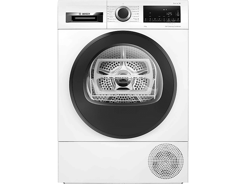 Bosch WQG245D0ES Serie 6 9 kg 15 programas AutoDry Condensador Autolimpiante Blanco