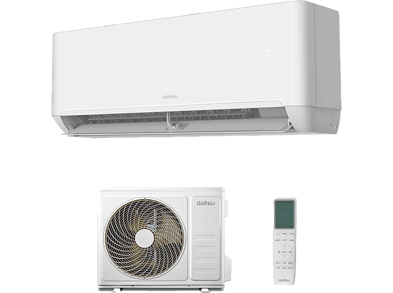 Daitsu Mural Artic DS-9KTP-4 2322 fg/h Wi-Fi Inverter Blanco