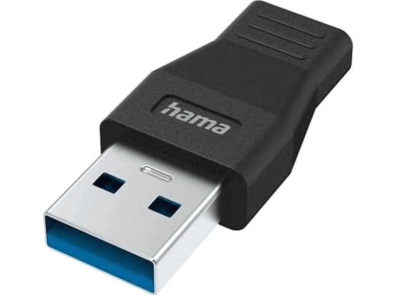 Hama 200354 USB-A a USB-C USB 3.2 Gen1 5 Gbit/s Negro