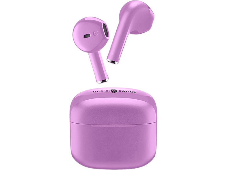Music Sound BTMSTWSSWAGUV De cápsula Bluetooth  Autonomía de hasta 20 h Violeta